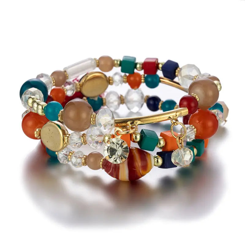 HOVANCI Multi-element Colorful Magnetic Bracelet Jewelry Beads for Making Charms Bracelets Women
