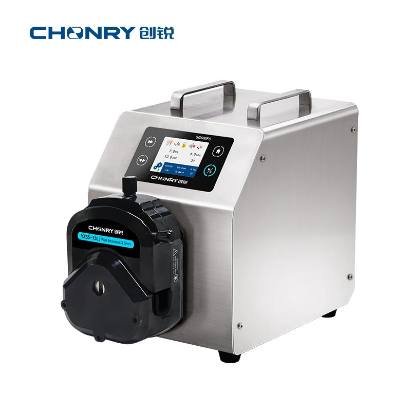 SG600FC 220V 110V 1200ml High Volume Peristaltic Pumps Industrial Filling Pumps