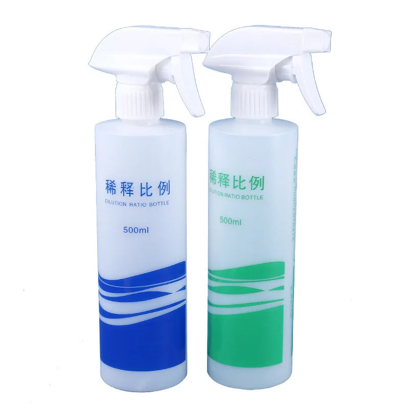 Good Quality 500ml Dish Soap Diluted Aliquot Bottle Bouteille Spray Luxe En Plastique Plastic Bottle With Sprayer