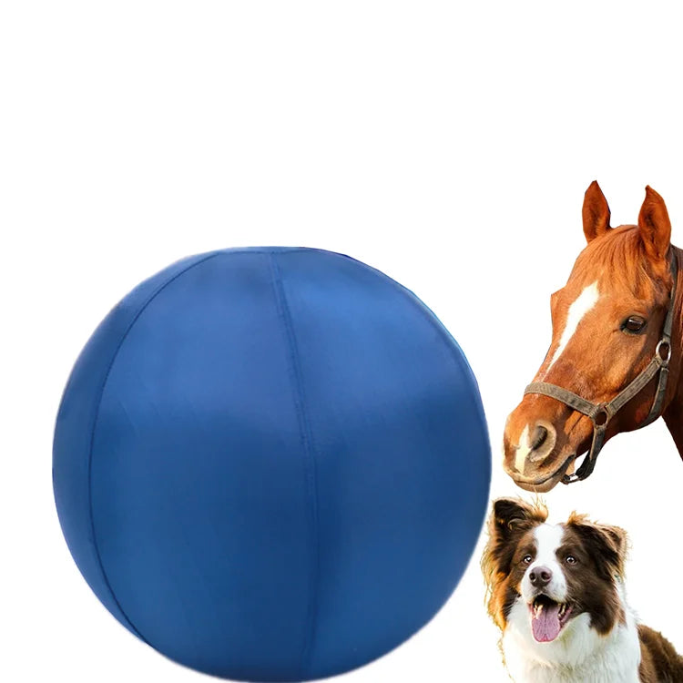 120cm Folding Oxford Yoga Ball Cover Portable Kids Toy Storage Bag Horse Soccer Ball Cover