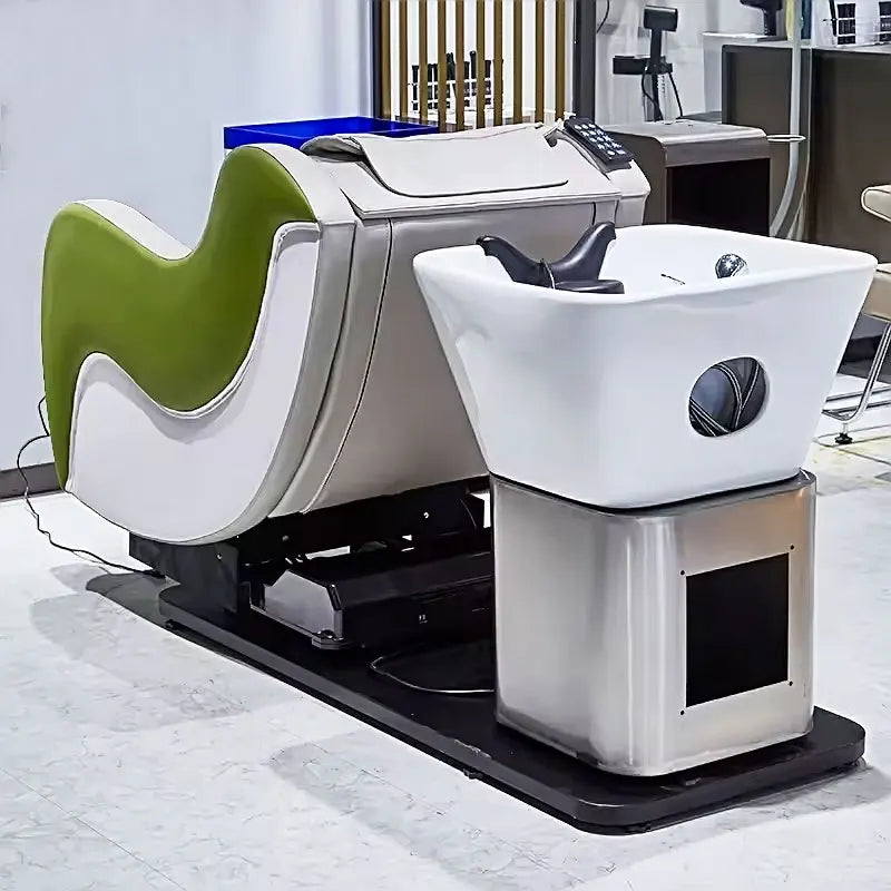 Foshan Factory New Arrival Modern Cheap Hair Spa Washing Massage Electric Shampoo Bowl Chairs