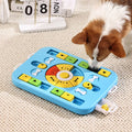 Pet Dog Educational Toys Brain Stimulation IQ Training Interactive Game Plate Slow Feeder Bowl Puzzle Dog Toy