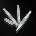 2ml 4ml 6ml Empty Clear OEM Teeth Whitening Cuticle Nail Oil Cosmetic Twist Pen with Brush Tip