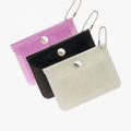Glitter Design Kids Purses Keychain Pvc Mini Wallet Card Holder Luxury Designer clear Coin Purse for Money Organizer