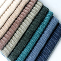 Home Deco Heavyweight Woven Velvet Furniture Upholstery Fabric 100% Polyester Anti-Pill Sofa Chair Cushion Cover