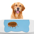 Waterproof and Spill Proof Silicone Pet Meal Mat Easy to Clean Cat Bowl Mat for Dogs and Cats for Feeding Pet Food Pads
