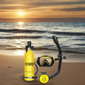 X4000 1L Portable High-Pressure Mini Scuba Dive Equipment Steel Diving Air Tank for Swimming Pools
