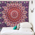 Indian Mandala Tapestry Bedspread Background Wall Hanging Throw Blanket Bedroom Carpet Decor