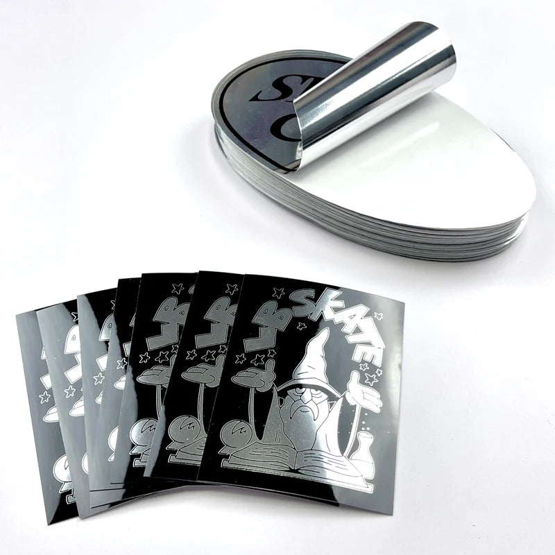 Custom Waterproof Vinyl Stickers Die Cut Logo Label Sticker Self Adhesive Foil Label Stickers