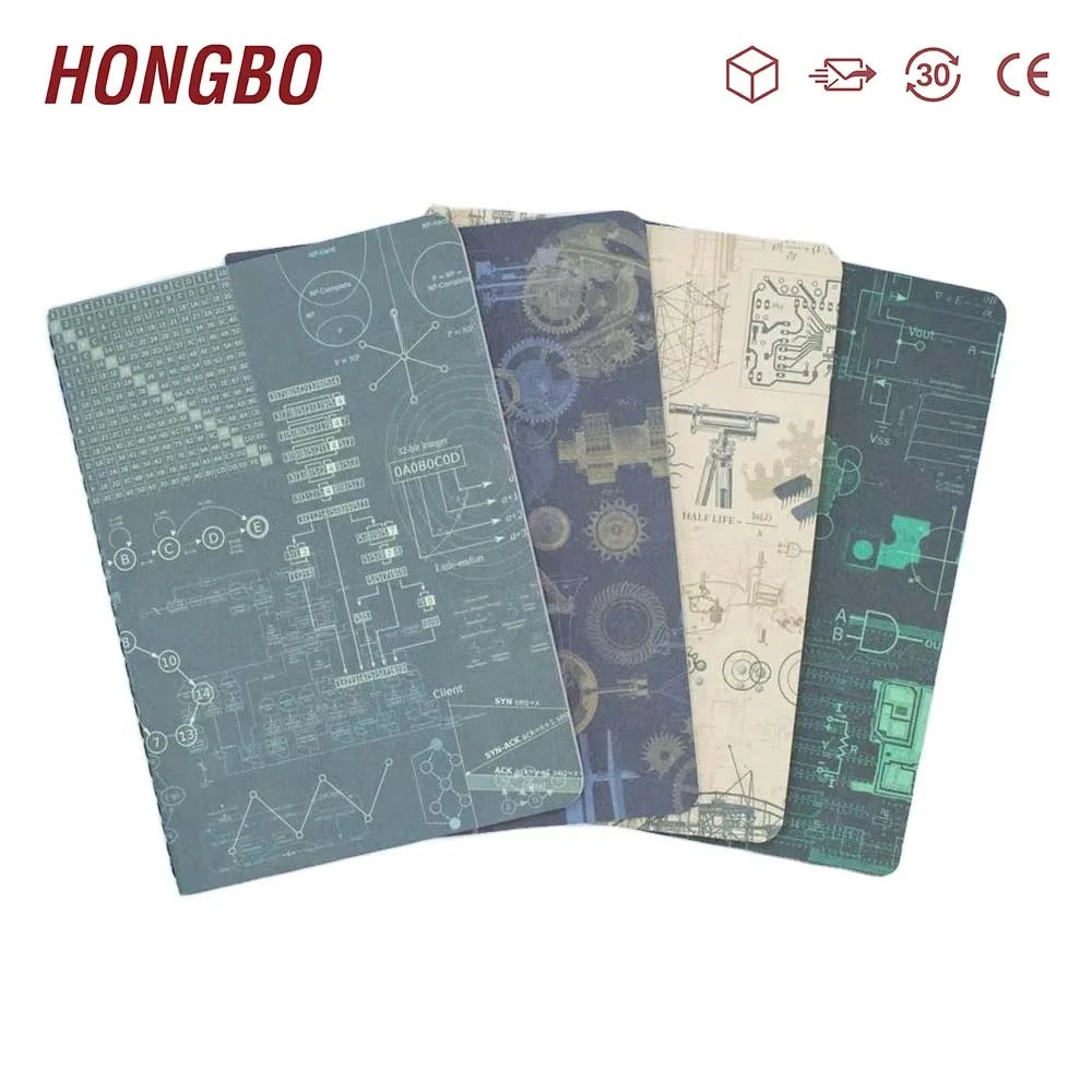 A4 School Student A5 Notebook Exercise Composition Book Custom 3-7 Days 500 PCS 60 Sheets Business Style Leather Customizable