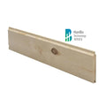 Thermal Modified Exterior Siding Wood Easy Install Pine Wooden Cladding for Wall