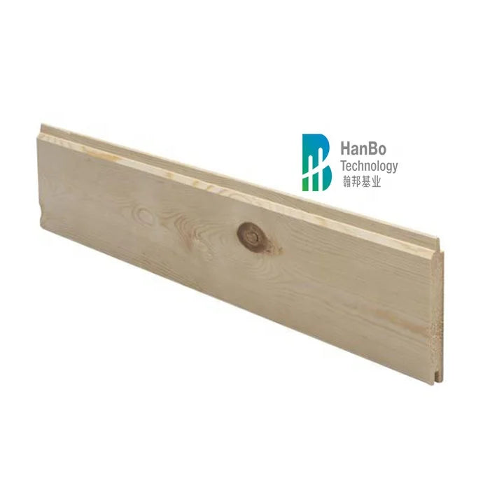 Thermal Modified Exterior Siding Wood Easy Install Pine Wooden Cladding for Wall