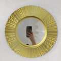 Custom Colors Wedding Hotel Party Plastic Charger Plates Durable Gold Dish Set for Events Polished Decoration