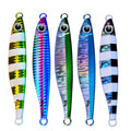 WEIHE 14g 21g 25g 40g 60g 80g 5Colors Artificial Metal Fishing Lure Lead Fish Bait Jig Lures Fast Sinking Jigging Baits
