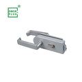 Doorplus Direct Sale Modern Safe Reliable Aluminium Alloy Glass Door Locks for Villa Apartment Bathroom Hotel Kitchen Mall Entry