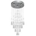Crystal Luxury Modern Chandelier Villa Apartment Staircase Decorative Lighting  Hanging Lamp