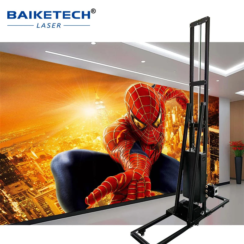 TH-UP200WX Vertical 3D Inkjet Fast and Efficient Wall Printer for Quick Results Mural Painting Machine Wallpaper Printer