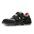 Men's Industrial Work Safety Shoes Breathable Dual Density PU Sole Lace Fastening Steel Toe Fashion Sandals for Winter Factory