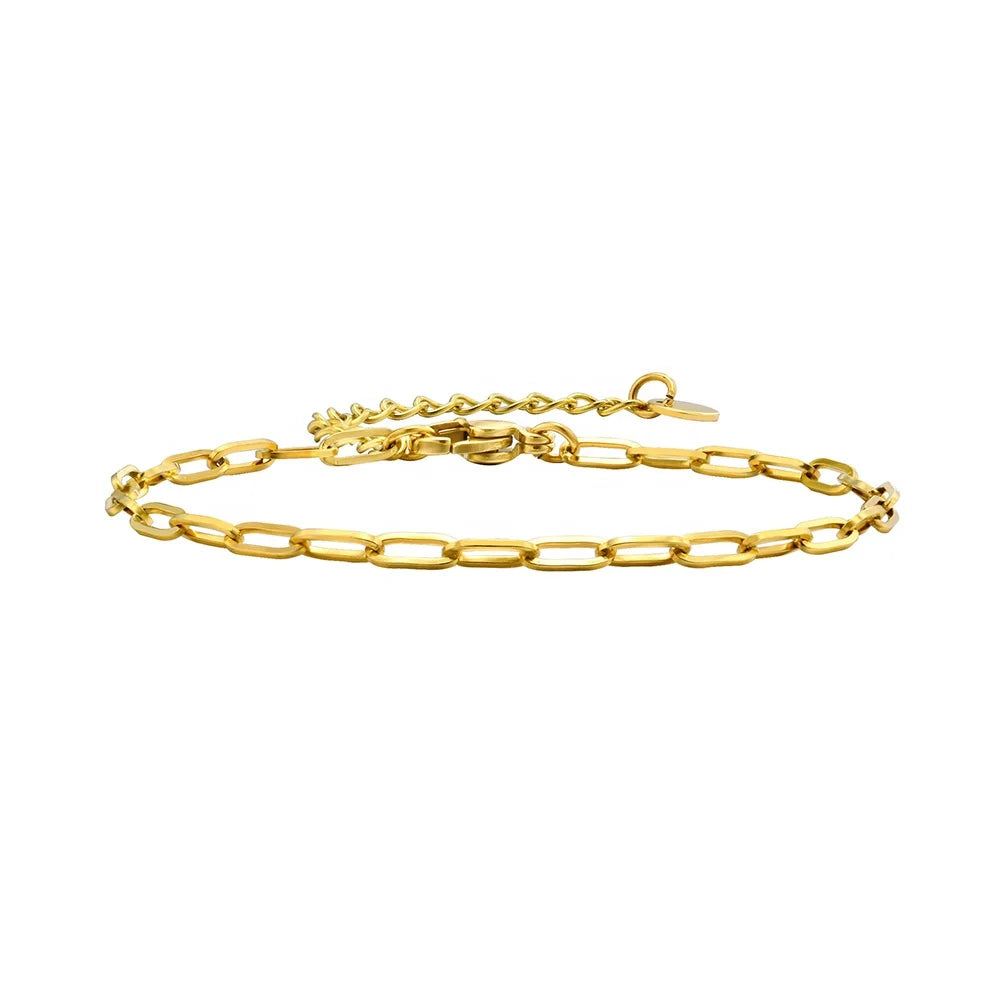 Alin Newest Handmade Fine Jewelry Bracelets Bangles Stainless Steel Material Women Accessories