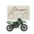 D-0292 Off Road Motorcycle Modeling Font Silicone Mold Motorcycle Cake Decoration DIY Baking Tools