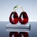 Factory Custom Crystal Pear Crystal Base