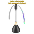 Ready to Ship Portable Soft Blade Quiet Fly Repeller Fan with Hanging Hook & Standing Base for Camping Picnics and Barbecues