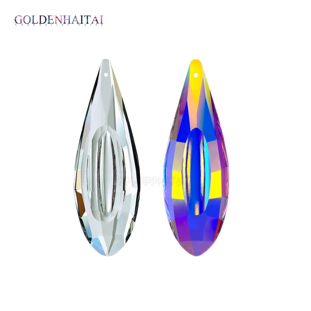 Crystal AB Prism Sun Catcher Pendant 120mm Ornament Window Home Decoration  7803