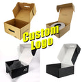 Custom logo Free Design Double Layered Paper Carton Gift Hat Packaging Cardboard Shipping Box Fedora Hat Box