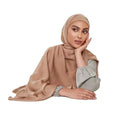Wholesale in Stock 2023 New Fashion Elegant Square Matte Cotton Jersey Hijab Shawl for Muslim Women