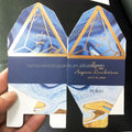 Blue Color Scratch Paper Set Good Quality Custom Candy Boxes and Customized logo Give Away Gift Boxes