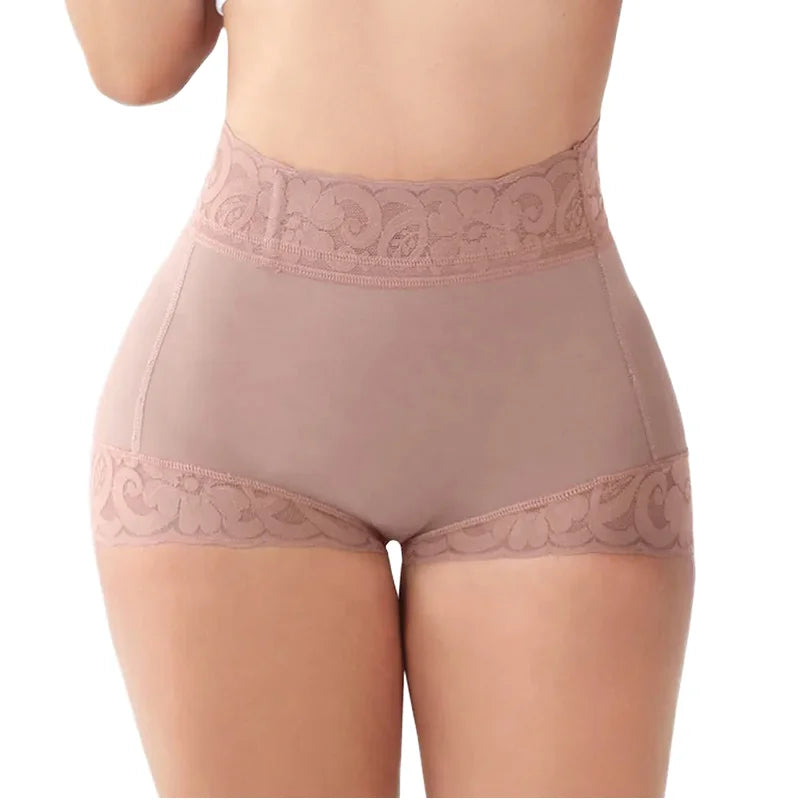 High-Waisted Butt Lifter Panties for Women Seamless Tummy Control Shapewear Nylon Fabric Plus Size Available XS-XL