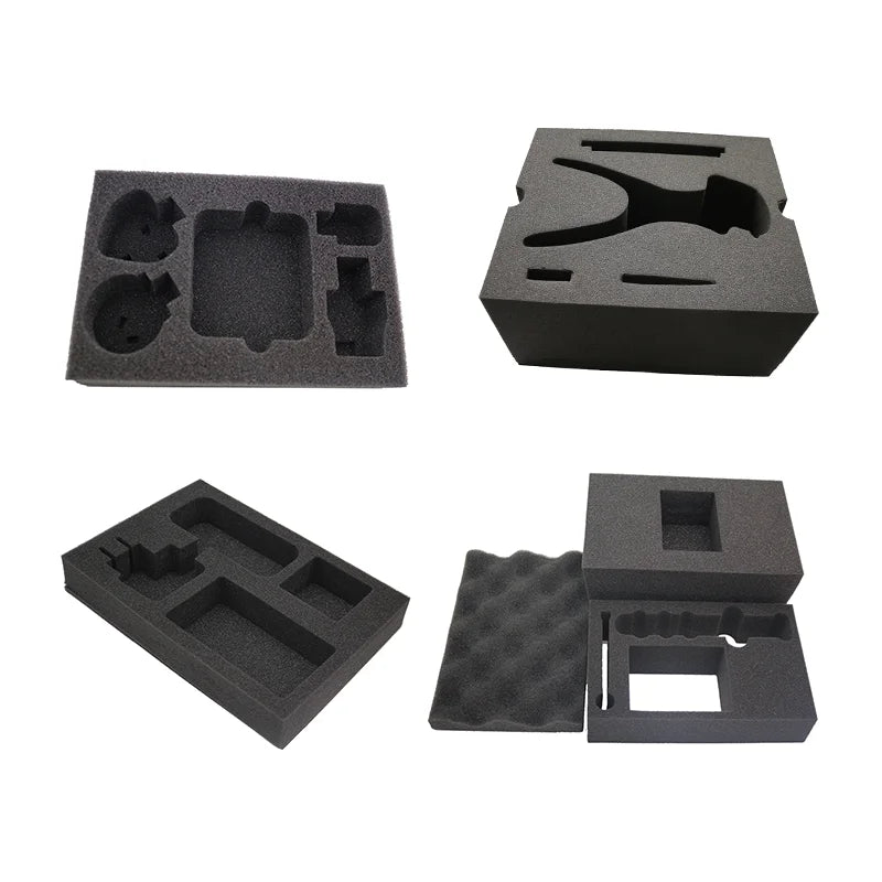 Customized Sponge Packaging Foam Insert Custom Shape Foamprotective Film for Tool Box 18-40 Kg/m3 Shock-proof 3-5working Days