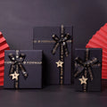 2025 New Design Cardboard Paper Box Black High End Paper Gift Box Wholesales Box