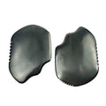 Huiying Handmade Bian Stone Guasha Board in Spiky Shape New Shape for Body Massage