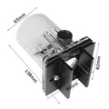 Woodworking Two-in-One Connector Slotting Device Invisible Parts Mold Straight-through Semi-Pass Buckle Trimmer Bracket Milling
