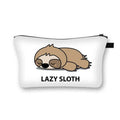 2025 New Tree Lazy Cartoon Cute Children's Fashion Polyester Zipper Storage Bag for Cosmetics