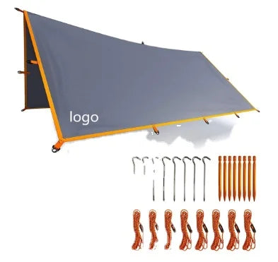 WOQI Outdoor Camping  Tents  Rain Fly Tarp  210T Nylon Ripstop PU 3000  Survival Tarp