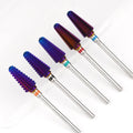 Crystal Nail Bit Carbide Tungsten Carbide Drill Bits Nails Left Handed Carbide Nail Bit