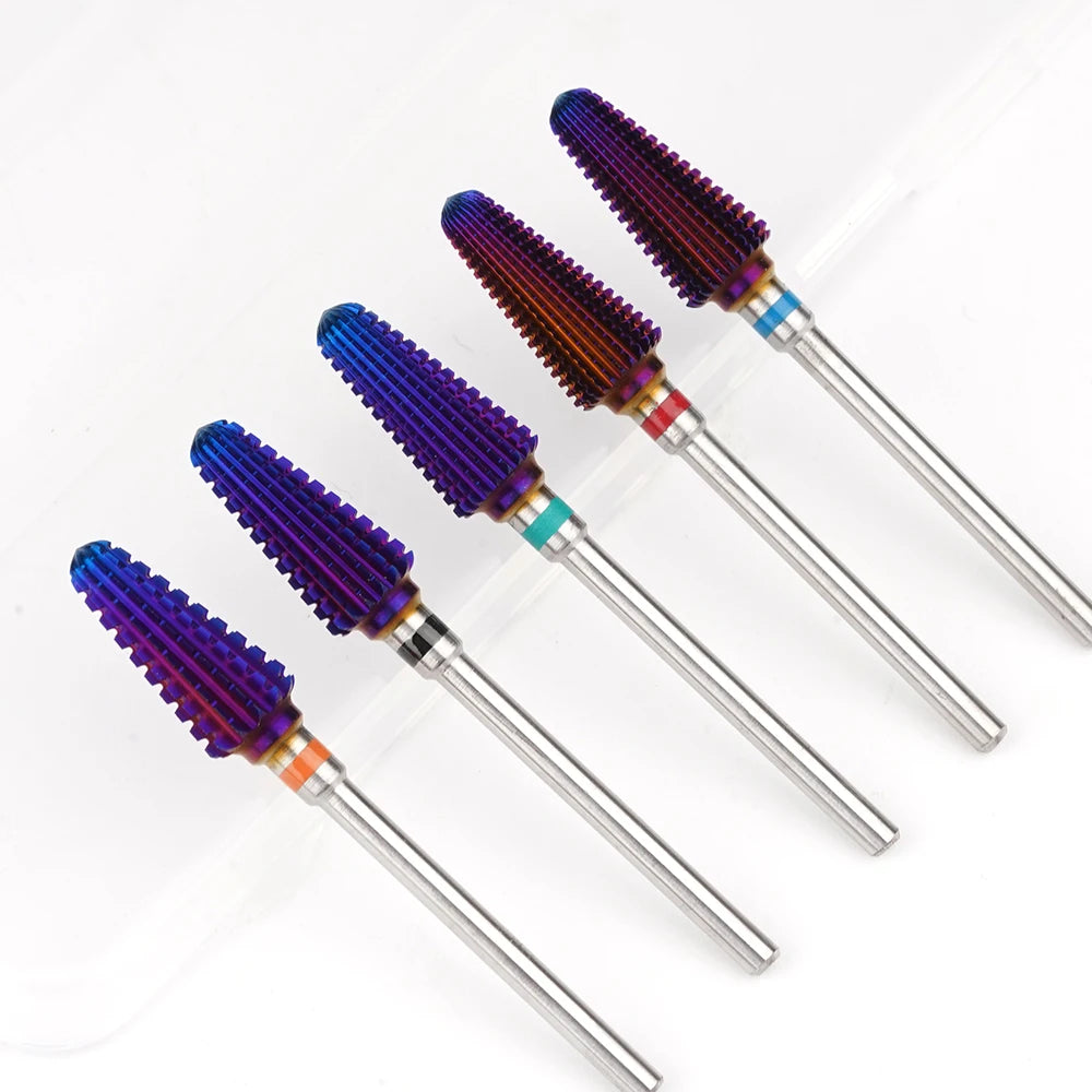 Crystal Nail Bit Carbide Tungsten Carbide Drill Bits Nails Left Handed Carbide Nail Bit