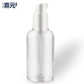 80ml Custom Boston Transparent Liquid Foundation Bottle Packaging