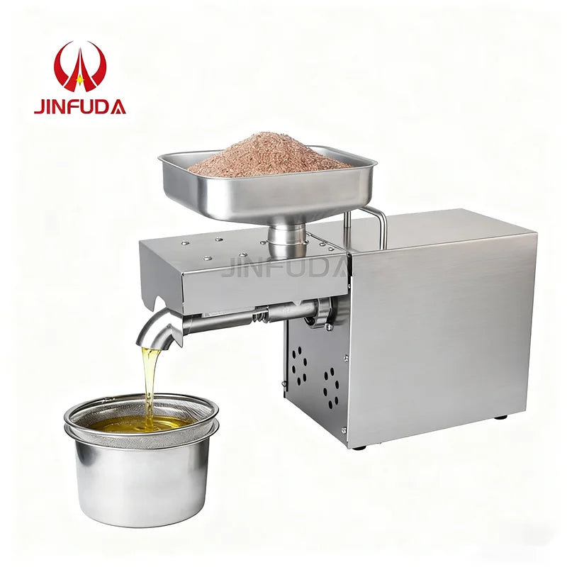 Cold Press Coconut Soybean Peanut Oil Press Machine Cooking Oil Making Machine Seeds Oil Extracting Machine