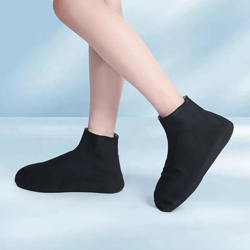 Reusable Waterproof Cycling Latex Rain Shoes Cover Manufacturer