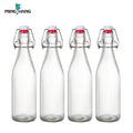 Hot Selling Mexico 500ml Household Scope Tea Beverage Swing Bottle Sealed Rubber Cover Glass Bottle