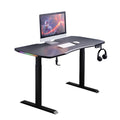 Qilian Modern Single Motor Electric Height Adjustable Standing Desk Frame Base Motorized Office Desk