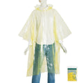 Disposable Rain Cape Pe Disposable Poncho Waterproof Rain Coat