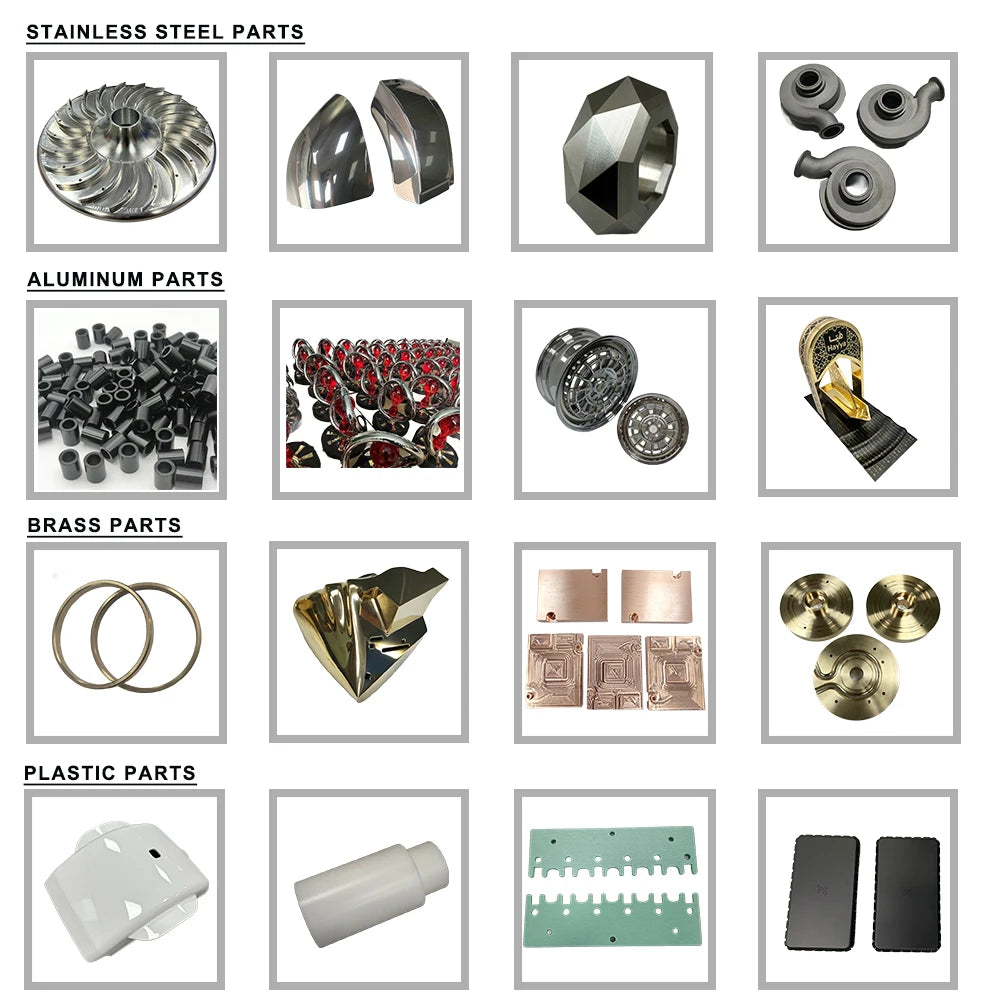 High Precision Machined Aluminum Steel Copper Brass Custom Motorcycle Parts Custom Made CNC Machining
