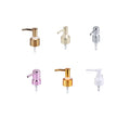Custom 28/400 Silver Soap Foam Liquid Lotion Dispenser Plastic Lotion Pump for Cosmetic Packaging