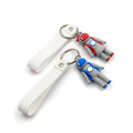 Manufacturer Custom Design Glass Key Ring 2D 3D Silicone Soft PVC Rubber Keychain Metal Key Ring