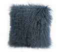 Luxury Natural Lamb Curly Fur Pillow Cover Square Real Mongolian Sheepskin Solid Patchwork Technique Grade Quality Customizable