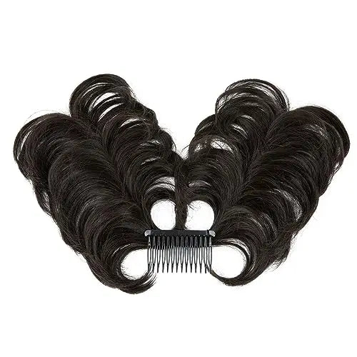 Messy Bun Hair Extensions Clip in Short Ponytail Synthetic Hair Natural and Soft Hair Pieces